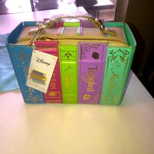 Loungefly Exclusive Disney Stitch Shoppe Princess Books Volume 2 Crossbody Bag